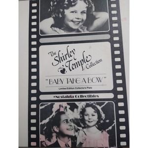 Shirley Temple Collection "Baby Take A Bow" Collector's Plate
